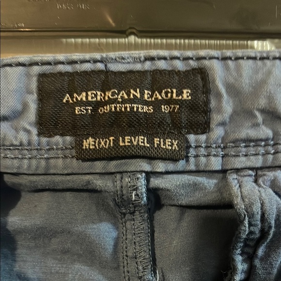 American Eagle Outfitters Classic Blue Cargo Shorts - Picture 4 of 6